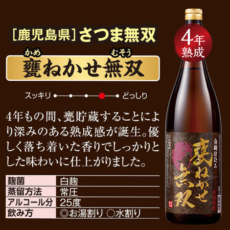 ≪５８％ＯＦＦ！≫特割！薩摩五蔵長期熟成いも焼酎飲みくらべ一升瓶５本組＜第４弾＞