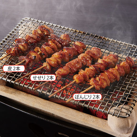 ３種の焼き鳥串セット１２本