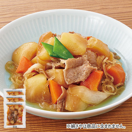 レンジで楽ちん！しみしみ肉じゃが