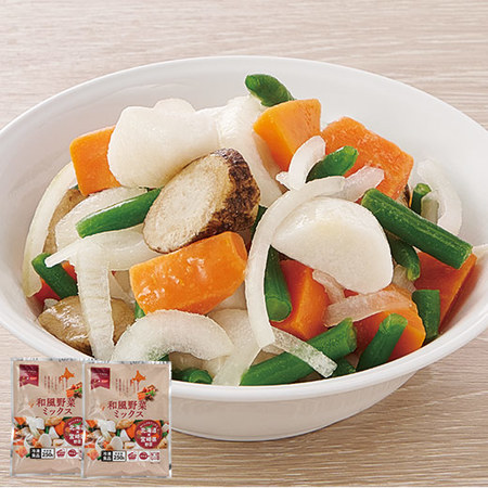 国産和風野菜ミックス２袋