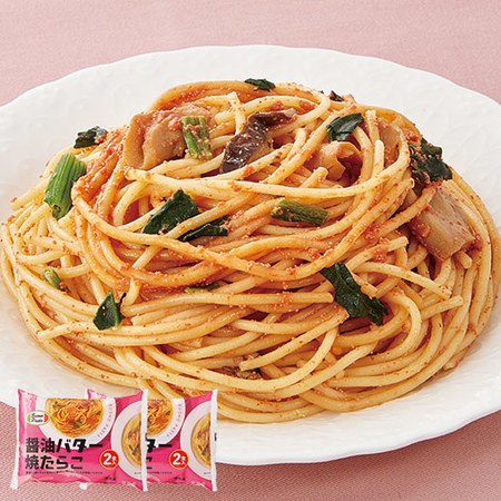 醤油バター焼たらこスパゲティ