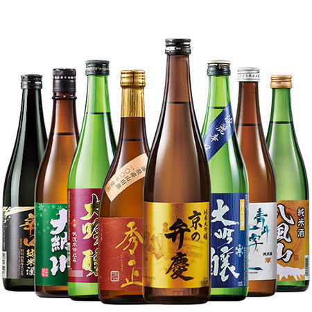 ≪５９％ＯＦＦ！≫全国８酒蔵の地酒飲みくらべ８本組＜第２弾＞