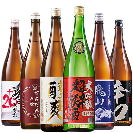 ≪４６％ＯＦＦ！≫利酒師が選ぶ　辛口地酒飲みくらべ一升瓶６本組＜第６弾＞
