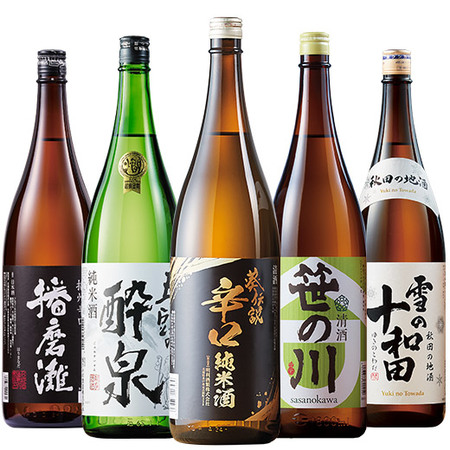 ≪４５％ＯＦＦ！≫家呑み応援！晩酌セット一升瓶５本組＜第８弾＞