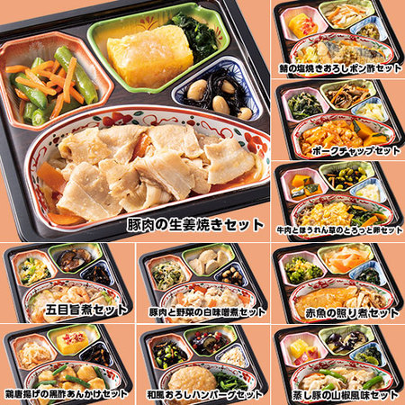 【アウトレット★WEB限定！約３５％ＯＦＦ！】塩分２．０ｇ以下のおかずＧ御膳