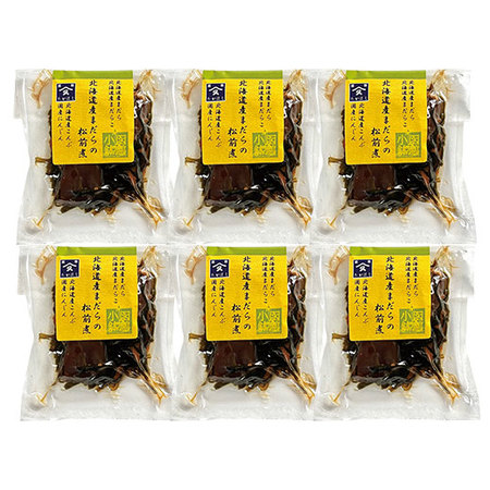 ≪ＷＥＢ限定★約３３％ＯＦＦ！≫北海道産まだらの松前煮６袋