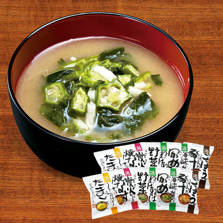 宅菜便　はなまる御膳１０食（お試しFセット）+みそ汁