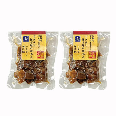 ホタテと揚げ麩の炊合せ３袋