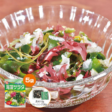 シャキッと海藻サラダ５袋