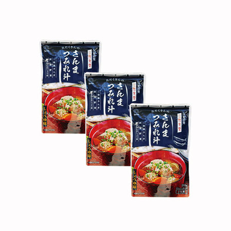 三陸食堂のさんまつみれ汁３袋