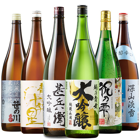 ≪５４％ＯＦＦ！≫利酒師厳選！ハレの日福袋一升瓶６本組