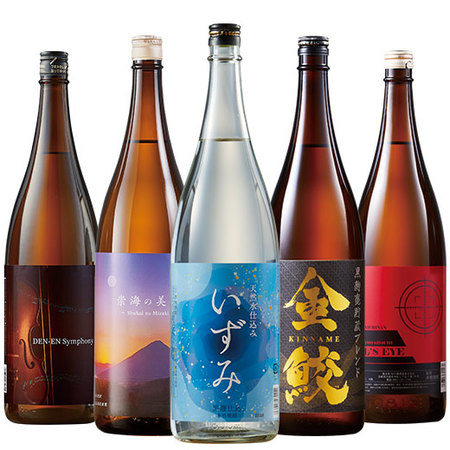 ≪５０％ＯＦＦ！≫特割！鹿児島・宮崎５蔵の芋焼酎飲みくらべ一升瓶５本組