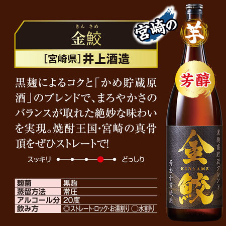 ≪５１％ＯＦＦ！≫特割！鹿児島・宮崎６蔵の芋焼酎飲みくらべ一升瓶６本組