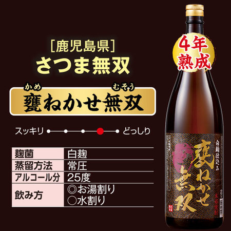 ≪５１％ＯＦＦ！≫お湯割りが旨い！鹿児島・宮崎の芋焼酎飲みくらべ一升瓶６本組