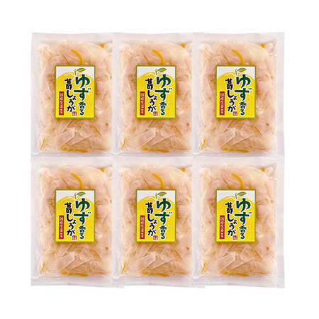 ≪ＷＥＢ限定★約３３％ＯＦＦ！在庫販売≫ゆず香る甘酢しょうが６袋