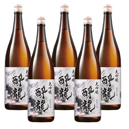 ≪ＷＥＢ限定★在庫販売！６０％ＯＦＦ！≫大吟醸　酔龍　一升瓶　５本組