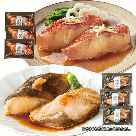 湯せんで簡単！煮魚コンビ