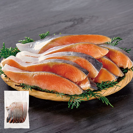 お徳用！三陸産塩銀鮭切り身４００ｇ