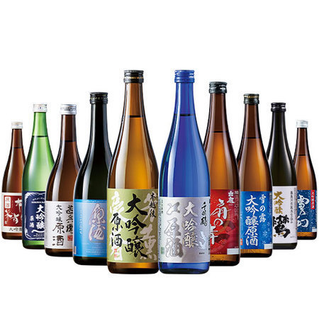 ≪会員様限定★タイムセール≫全国１０酒蔵の大吟醸原酒飲みくらべ１０本組＜第２弾＞