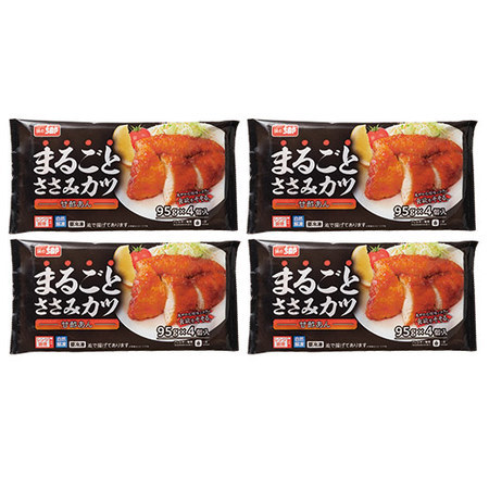 ≪ＷＥＢ限定★約３０％ＯＦＦ！≫レンジで簡単！甘酢あん仕立てのまるごとささみカツ４袋
