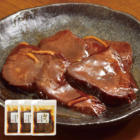 ≪ＷＥＢ限定★約５０％ＯＦＦ！≫牛たんやわらか煮３袋