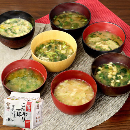 【ＷＥＢ限定★在庫販売！特別価格！！】しあわせいっぱいみそ汁10食
