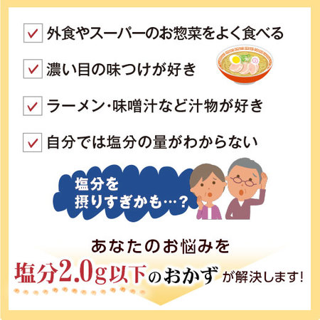 塩分2.0ｇ以下おかずW24回コース
