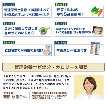 塩分2.0ｇ以下おかずW24回コース