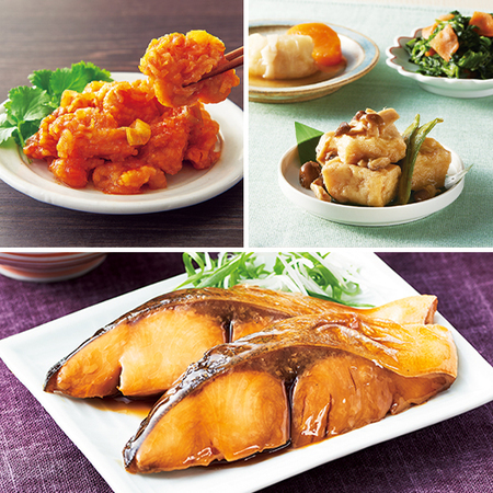 ◆旨い！バラエティ肉おかずとまいにち野菜習慣と美味まるごと魚三昧。