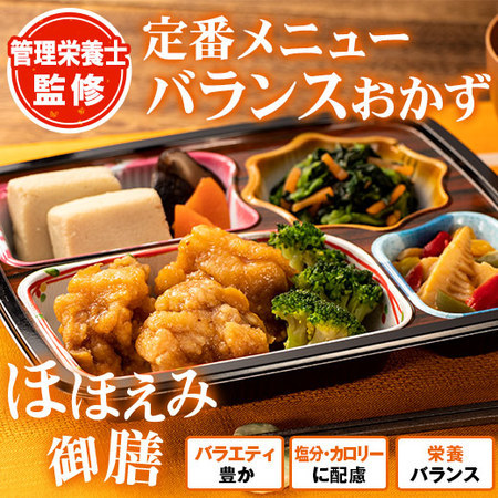 宅菜便　ほほえみ御膳24回コース+ごはんみそ汁10食セット　定期コース（全２４回）