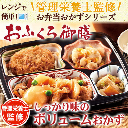 宅菜便　おふくろ御膳24回コース+ごはんみそ汁10食セット　定期コース（全２４回）