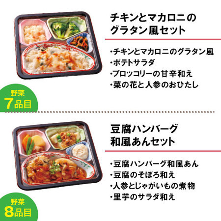 宅菜便　からだ想いのはれやか御膳24回コース+ごはんみそ汁10食セット　定期コース（全２４回）