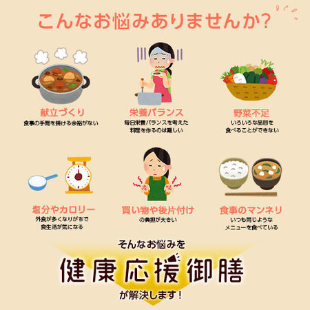 E健康応援御膳7食+ごはん10食セット