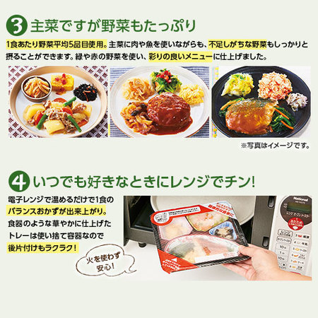 E健康応援御膳7食+ごはん10食セット